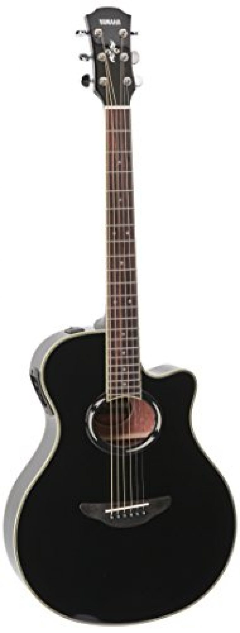Yamaha APX500III Thinline AcousticElectric Guitar, Black SynthWave