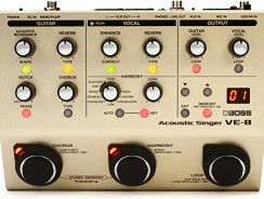Boss VE-8 Acoustic Singer Vocal Effects Pedal